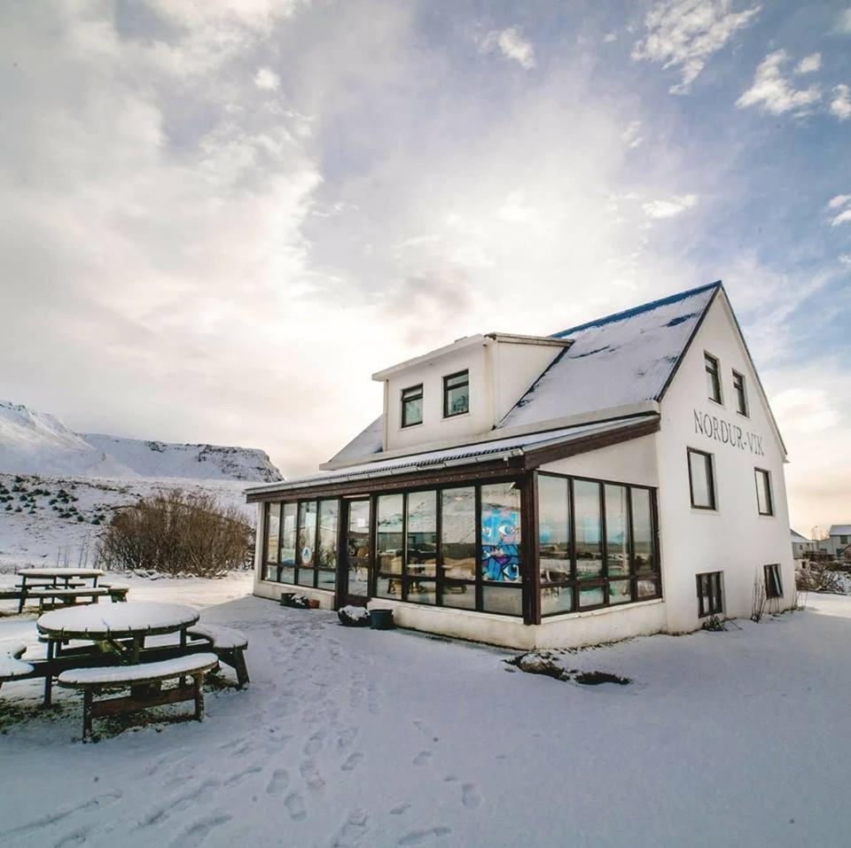 Vík Hostel Exterior foto